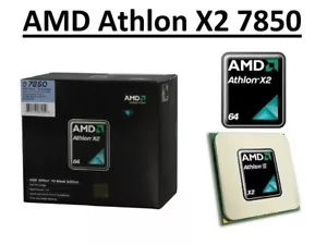 AMD Athlon X2 7850 Dual Core Processeur 2.8 GHZ, Prise AM2/AM2 95W CPU - Photo 1/5