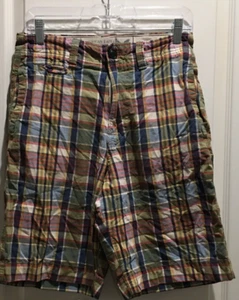 American Eagle 28 mehrfarbig karierte Shorts 28 x 10 - Bild 1 von 6