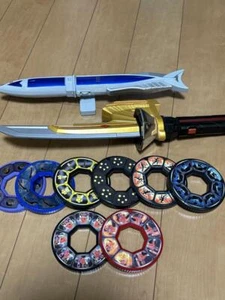 Power Rangers Samurai Shinkenger Shinkenmaru Sakanamaru Disc 8p set BANDAI Japan - Picture 1 of 5