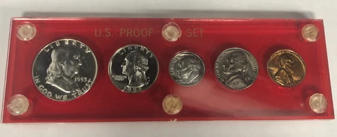 1953 US Proof Set #12 Cover