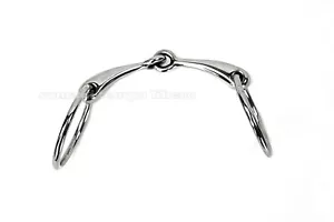 Filetto Pony ad anelli anatomico snodato vuoto Single jointed snaffle - Imagen 1 de 3