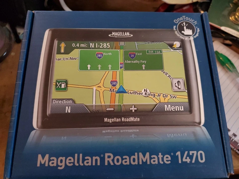 MAGELLAN ROADMATE 1470 GPS NAVIGATION 4.7" TOUCHSCREEN BRAND NEW WITH BOX - Image 1 of 1