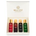 Bella Vita Luxury Man Parfum Coffret Cadeau Pour Homme Longue Durée 4X20 Ml...