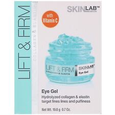 SkinLab Lift & Firm Eye Gel with Collagen, Elastin, and Vitamin C - 0.7 OZ