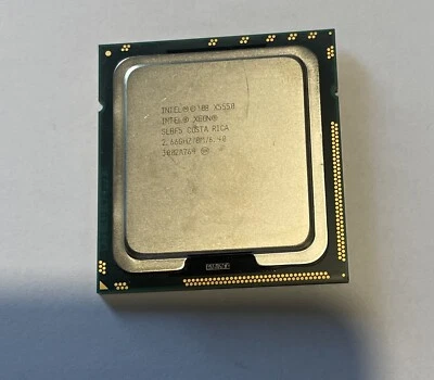 Procesador Intel Xeon X5550 2,66Ghz Socket 1366 8Mb 6.4 GT/s Quad Core SLBF5 - Imagen 1 de 2