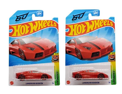 Hot Wheels Lamborghini Reventon #224 2023 rojo - juego de 2 Foto 1 de 3
