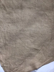 Tessuto lino vintage ecrù naturale leggero peso 3,25 anni x 36" larghezza boho - Foto 1 di 6