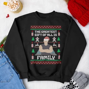 The Greatest Gift Is Family Fast Furious Ugly Vin Christmas Sweatshirt | Diesel - Picture 1 of 31