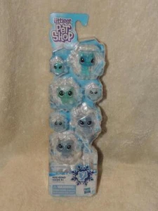 Littlest Pet Shop Frosted Wonderland 7 Haustiere neu nie geöffnet blau - Bild 1 von 3
