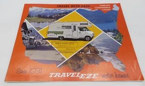 TRAVELEZE MOTOR HOMES RV Sales Brochure 1972 Vintage Advertising - Picture 1 of 5