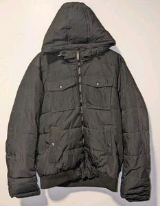 NWT Dockers Hooded Puffer Jacket Men’s Small - Picture 1 of 12