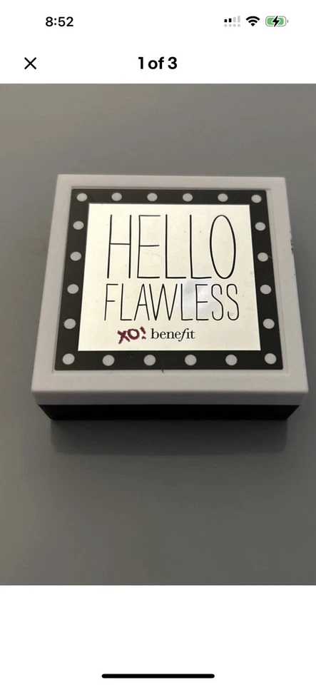 Benefit Hello FLAWLESS~TOASTED BEIGE~ Powder Foundation & SPF 15 Custom Cover-up - Image 1 of 2