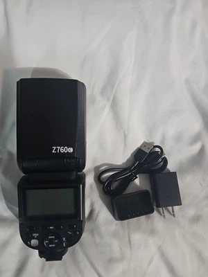 NEEWER Z760-C 76Ws 2.4G 1/8000s HSS TTL Flash Speedlite Canon DSLR No Battery  - Image 1 of 4