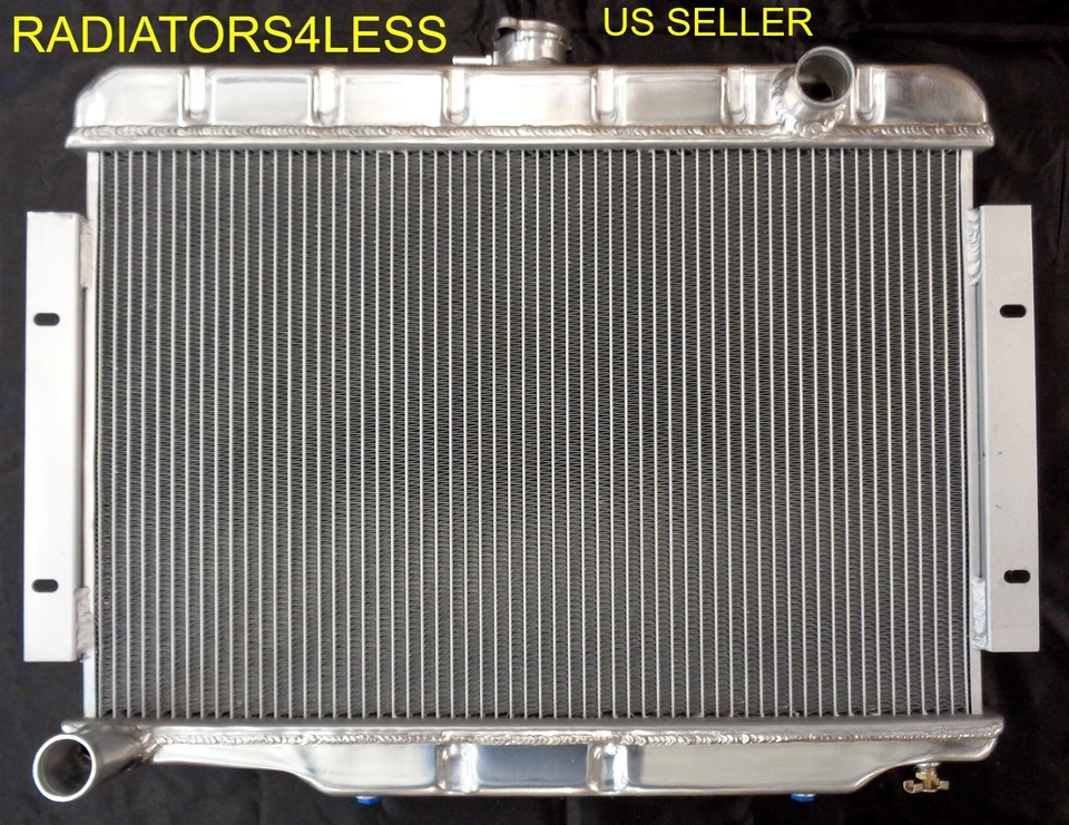 RADIADOR ALUMINIO 3 FILAS 72 73 74 75 76 77 78 79 80 81 82-86 JEEP CJ5 CJ6 CJ7  Foto 1 de 2