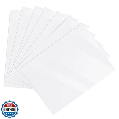 Виниловая бумага-наклейка для струйного принтера Yeachlaing — глянцевая белая —  - Изображение 1 из 4