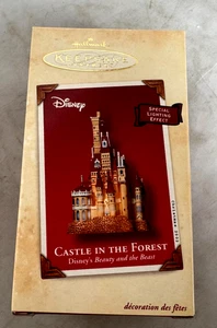 Hallmark Ornament 2002 CASTLE IN THE FOREST Die Schöne und das Biest Disney H87 - Bild 1 von 10
