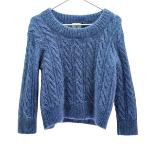 Erdem X H&M Pullover Damen Größe M Blau Mohairmischung - Bild 1 von 8