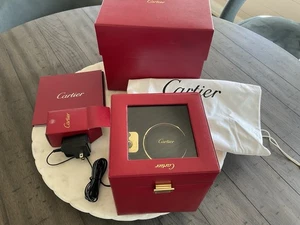 Cartier Wolf Uhrenbeweger Box mit Geschenkbox gebraucht - Bild 1 von 13