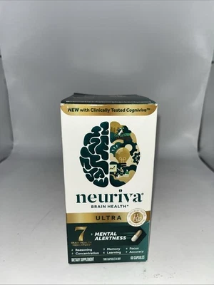 Neuriva Brain Health *Ultra* 60capsExp: 08/26 Foto 1 de 2