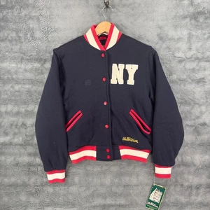 Stall & Dean NY Black Yankees Embroidered Varsity Jacket New York Size Small - Picture 1 of 5