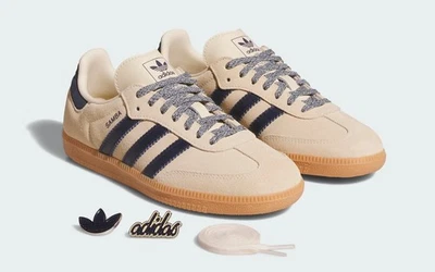Adidas Samba OG J (GS) Gamuza y Cuero Zapatos JS3525 Jóvenes Grandes Niños Talla 7Y NUEVO Foto 1 de 4