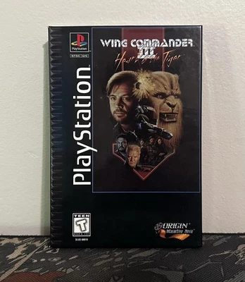 Wing Commander III: Heart of the Tiger (Sony PlayStation 1, 1996) - No Manual - Image 1 of 4