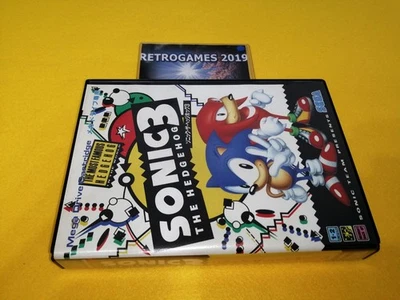 SONIC THE HEDGEHOG 3   Mega Drive / GENESIS  MD SEGA MEGADRIVE REG CARD. - Image 1 of 4
