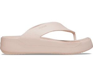 Crocs Unisex Getaway Platform Flip Flop - Pale Quartz - Picture 1 of 17