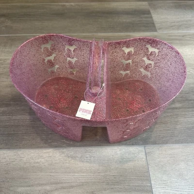 Nuevo Carrito de Ducha Victoria’s Secret Rosa Perro Recortado Rosa Brillo Foto 1 de 4