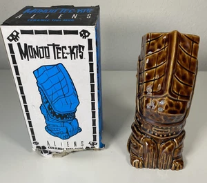 Mondo Tee-Kis Aliens Ceramic Tiki Collector's Mug Limited Alamo Brown Variant - Picture 1 of 11
