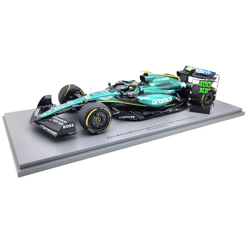 Fernando Alonso Aston Martin AMR24 GP del Messico 2024 (400° - 1/18 Spark... - Immagine 1 di 3