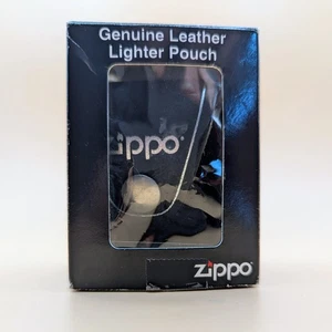Zippo Genuine Leather Lighter Pouch With Belt Clip. Boxed. - Picture 1 of 9