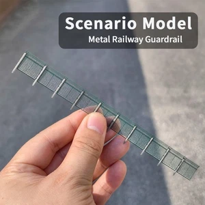 Diorama N Scale Metal Guardrail Fence Model Railway Scene Building Model Props - Picture 1 of 10