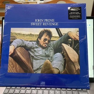 sealed album john prine-sweet revenge-w/dear abby-vinyl mint - Image 1 of 4