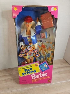 1995 Special Edition International Pen Friend Barbie By Mattel Unopened Box - Picture 1 of 7