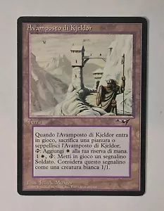 MTG Kjeldoran Outpost Italian Alliances Rare Foreign - Moderate Play - Picture 1 of 2