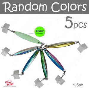 Plantilla de francotirador Colt 42 g plantilla vertical 3561D-DT MUSTAD gancho colores aleatorios 5 piezas 1,5 oz - Imagen 1 de 12