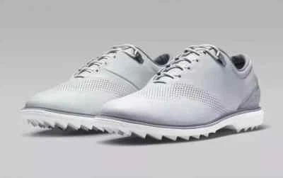 NEW Nike Air Jordan ADG 4 Men's Size 11.5 Golf Shoes Grey Leather DM0103-010 - Image 1 of 4