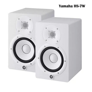 Yamaha HS7 Powered Studio Monitors PAIR -White x2 HS-7 Active Monitor Set - Picture 1 of 1