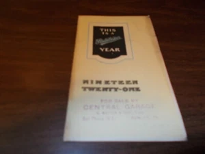1921 Studebaker Sales Brochure - Picture 1 of 3