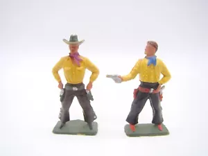 STARLUX - FAR WEST - 2 COW BOYS - 1/32 - ANCIEN - - Foto 1 di 3