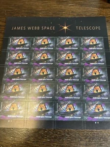 Scott #5720 James Webb Space Telescope Sheet of 20 Forever Stamps - MNH-2022-US - Picture 1 of 1