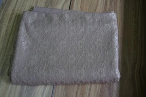 Bonded ponte and lace fabric for sewing - Picture 1 of 4