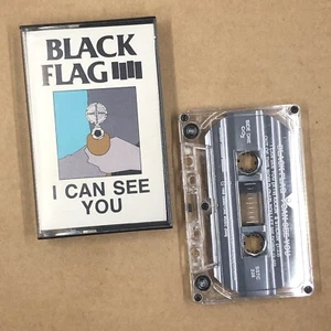 BLACK FLAG Cassette Tape 80s Punk I CAN SEE YOU SST RECORDS HENRY ROLLINS - Picture 1 of 6