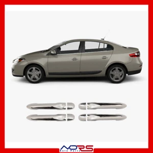 RENAULT FLUENCE COMPATIBLE 2010- CAPTEUR DE POIGNÉE DE PORTE CHROME 4 PORTES - Imagen 1 de 10