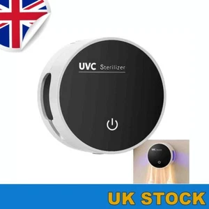 UV Toothbrush Cleaner Sanitizer Holder Wall Mount Toothbrush Holder UK - Picture 1 of 10