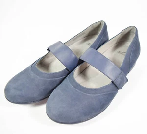Dansko Kendra Millled Nubuck Mary Jane Azul Marino Talla US 7 EU 38 - Imagen 1 de 7