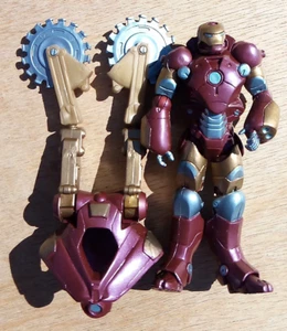 Marvel Universe Iron Man 2 Subterranean Armor Blade Attack 3.75 mit Klingen! - Bild 1 von 4