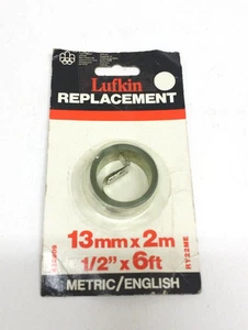 LUFKIN RY22ME 13mm x 2m 1/2" x 6Ft Replacement Tape "MADE IN CANADA" - Picture 1 of 4