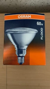 3x OSRAM RIFLETTORE CONCENTRA PAR38 60W FLOOD 30º E27 DIMMERABILE - Foto 1 di 2